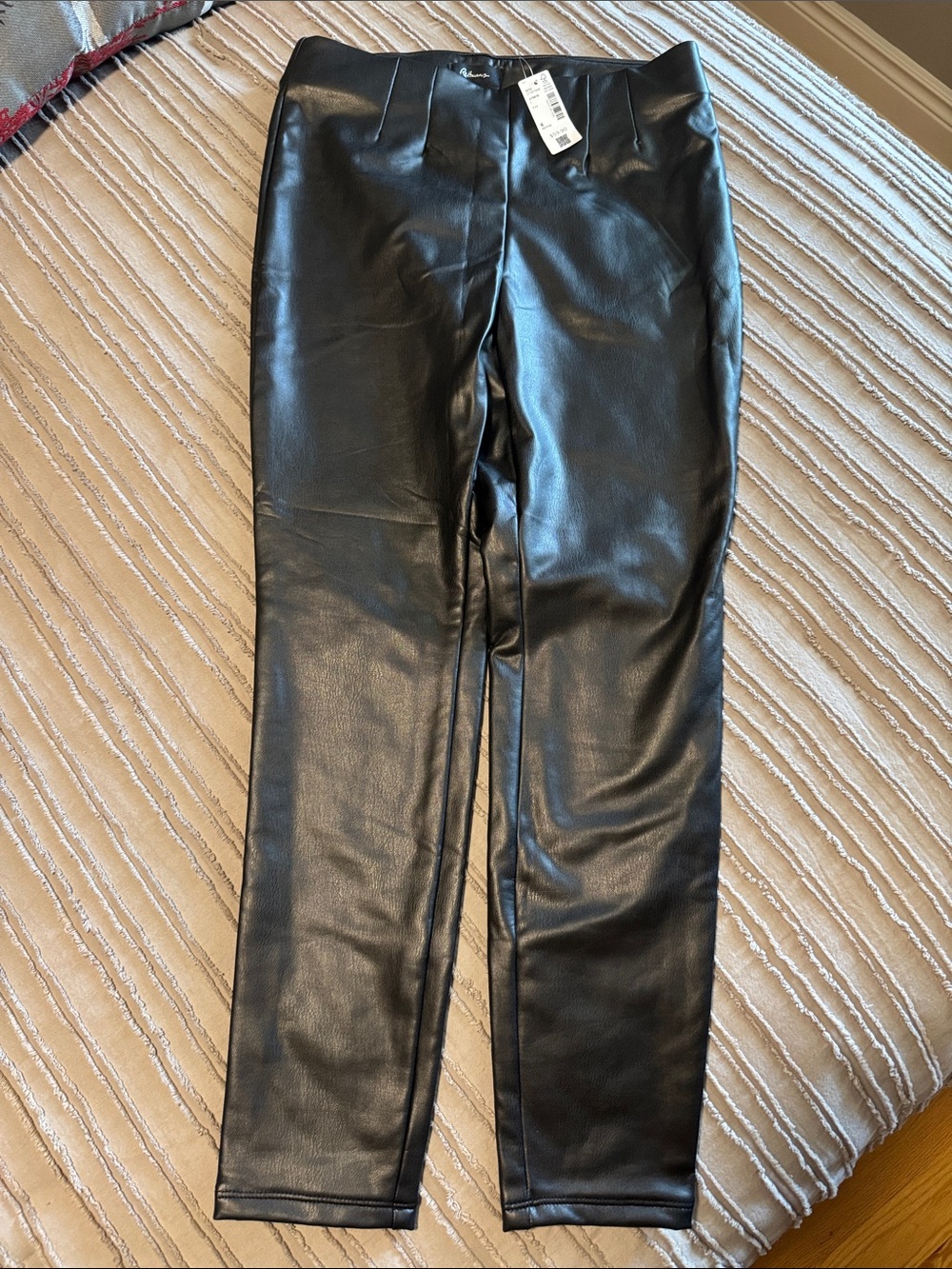 Reitmans Black Faux Leather Leggings
